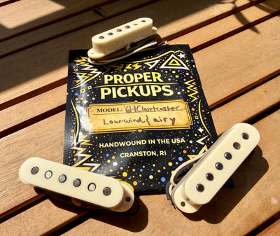 Proper Pickups '64 Closetcaster Stratocaster Pickup Set - Vintage White