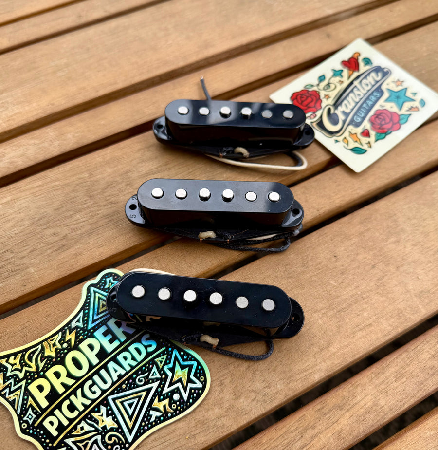 Proper Pickups Proper Signatures Strat Set - Black