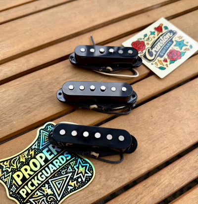 Proper Pickups Proper Signatures Stratocaster Pickup Set—Black