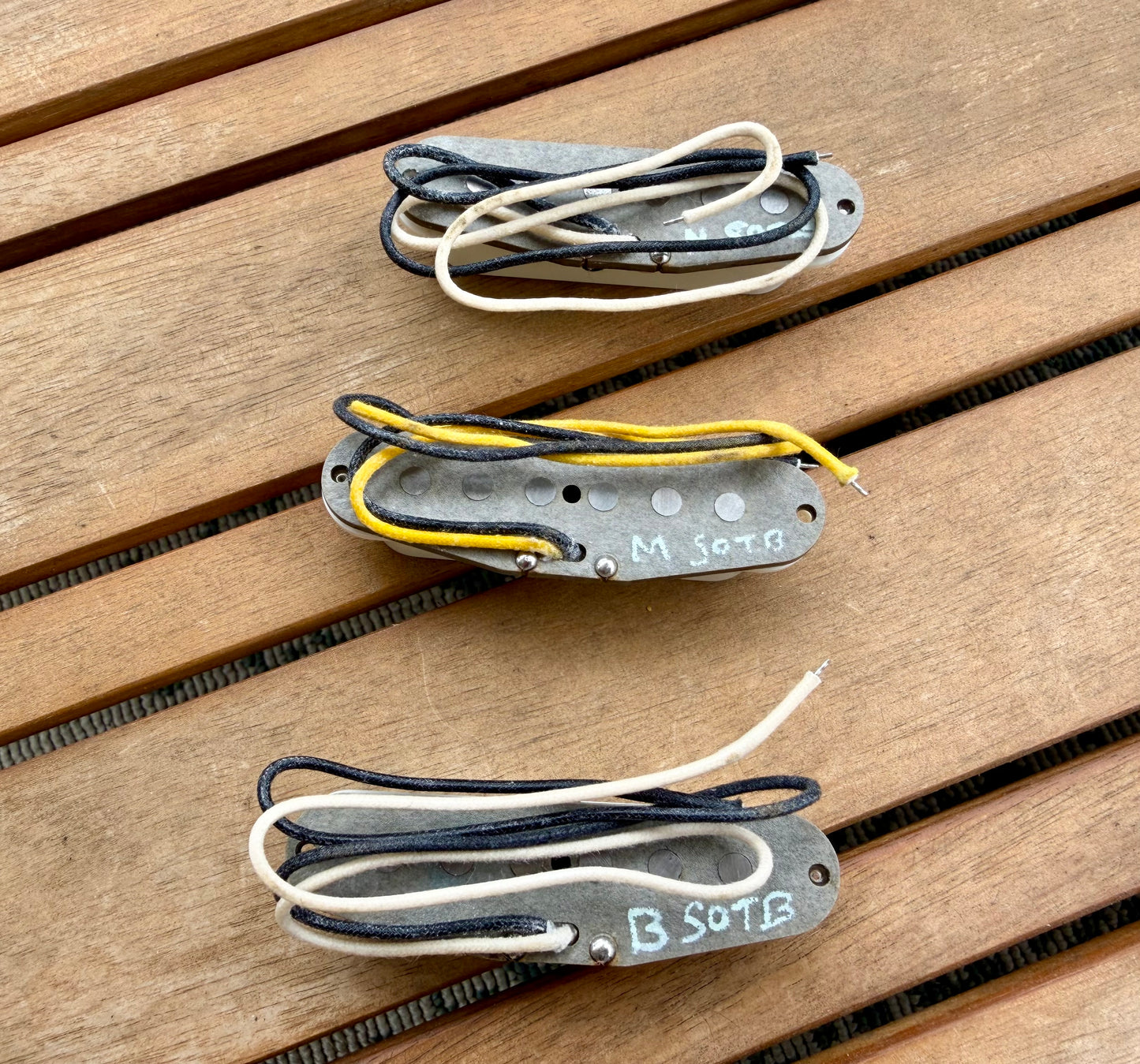 Proper Pickups South of the Border Strat Set - Parchment