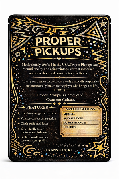 Proper Pickups The McCready Strat Set