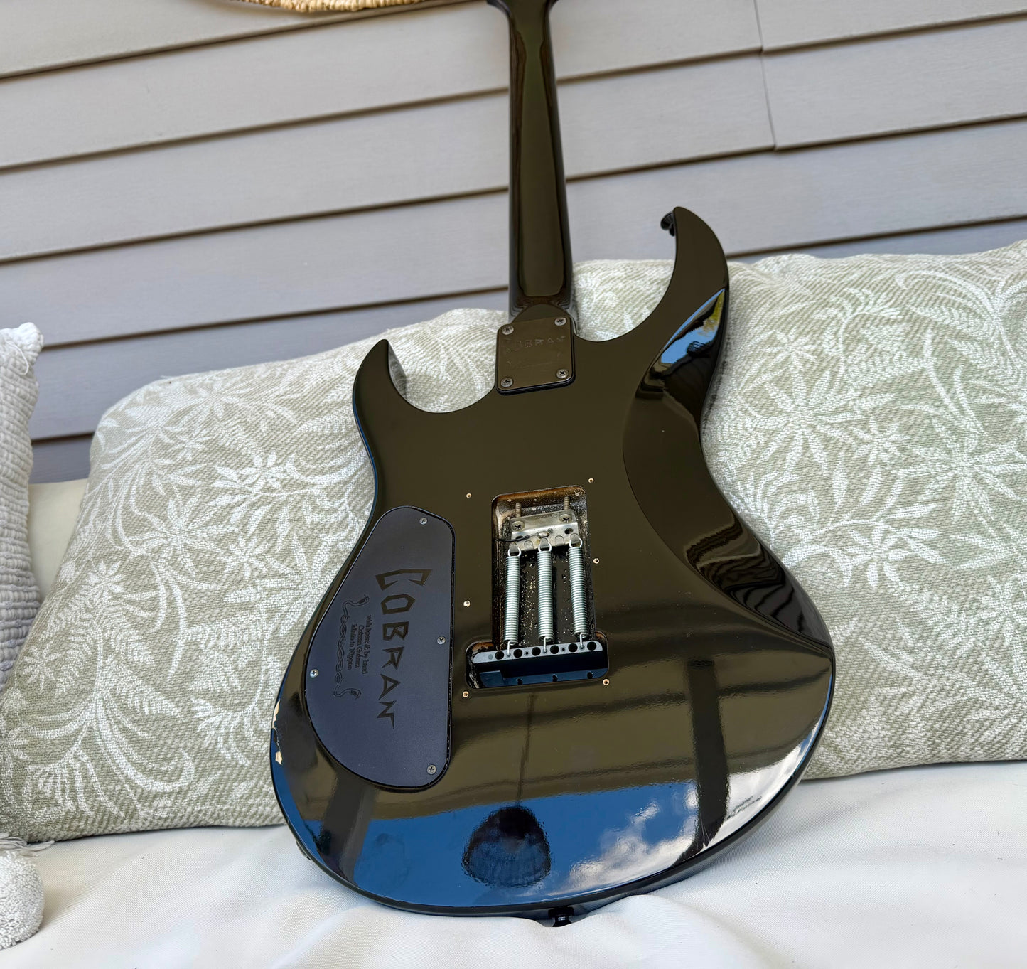 Cobran F-G1 Black Super Strat Made In Nippon, Japan—Rare!