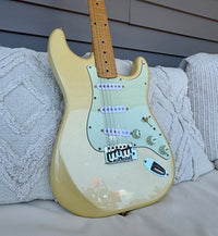 1989 Squier II Stratocaster MIK E9 | Proper Passive™ Electronics | Vintage White | Boutique