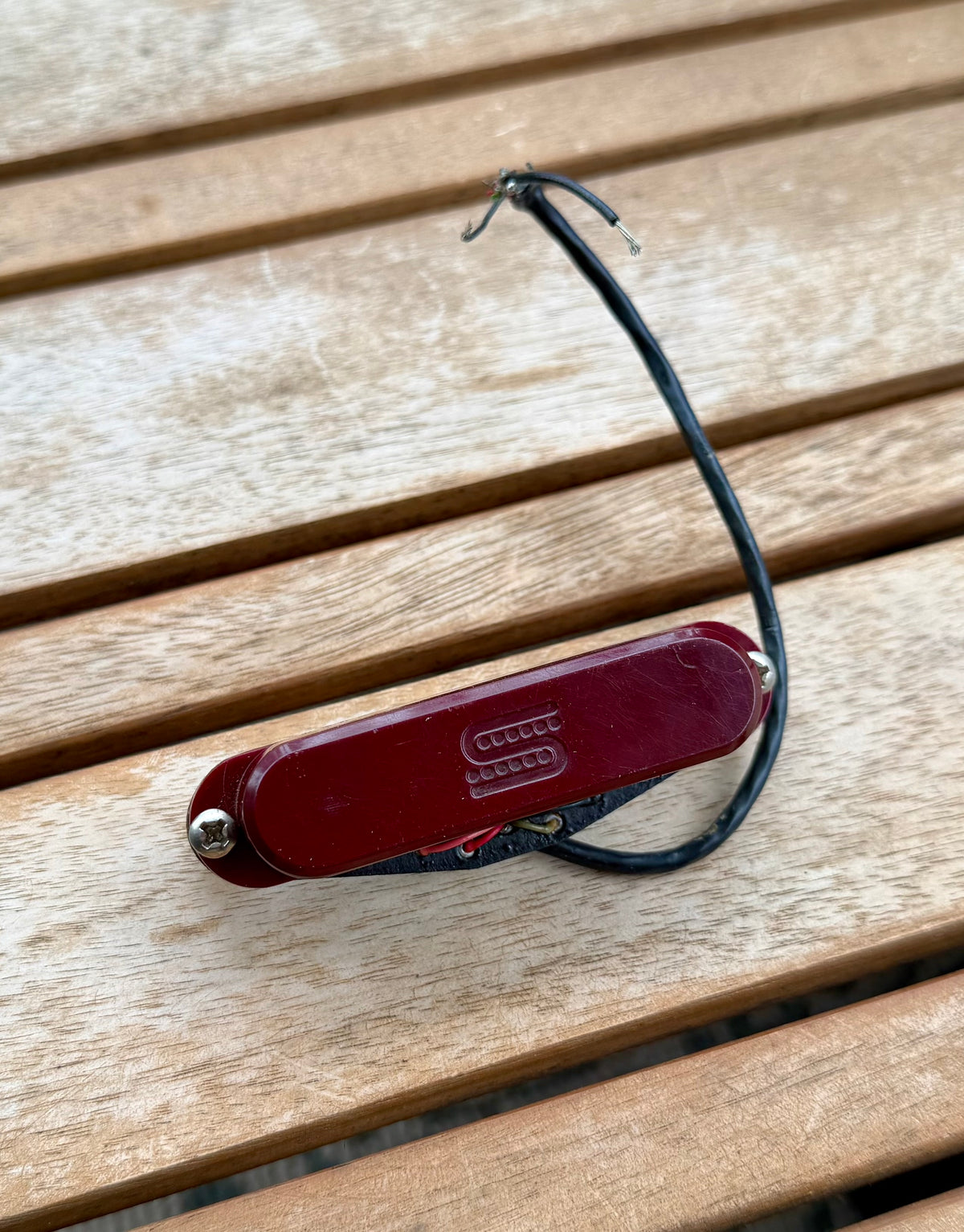 Vintage 1980s Seymour Duncan STK-S2 Hot Stack Stratocaster Pickup—Neck/Middle