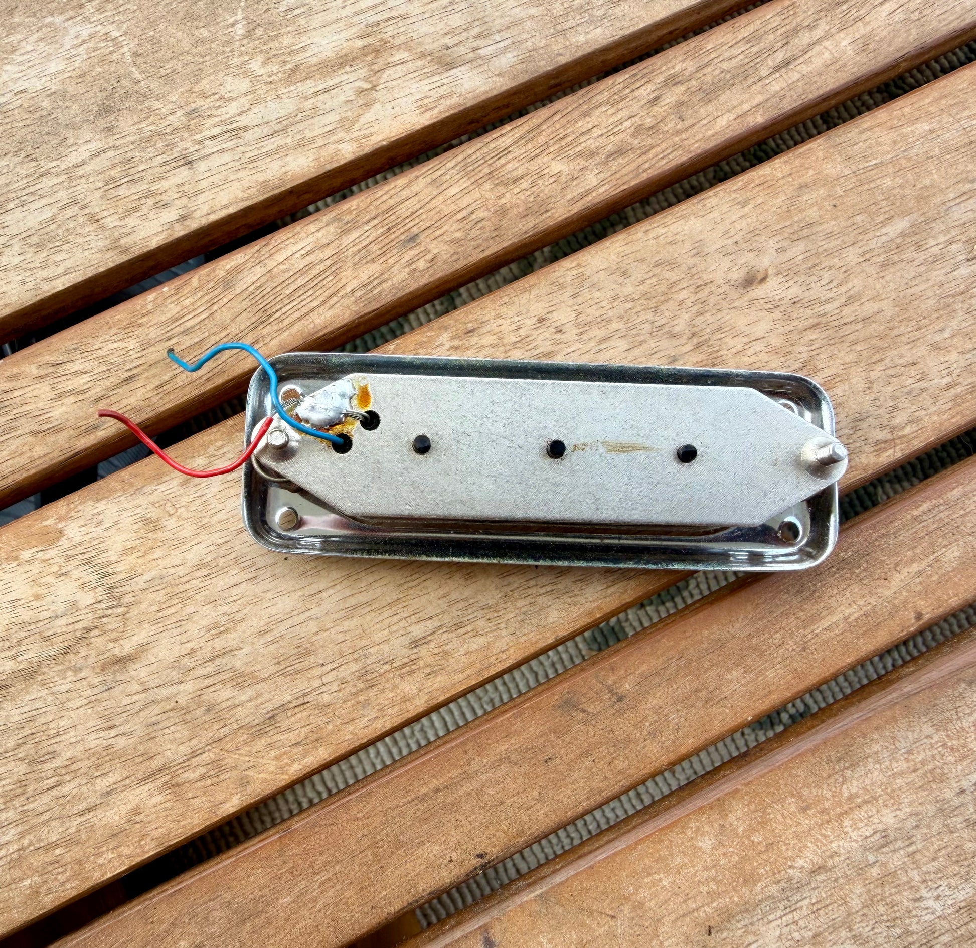 Vintage 1966 Hagstrom III Single Coil Bridge Pickup—Free Shipping!