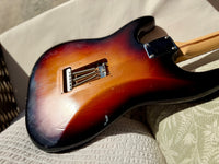 2006 Fender American Highway One Stratocaster Rosewood Fretboard, 3-Color Sunburst—7lbs