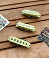 Proper Pickups "South of the Border" Handwound Stratocaster Pickup Set w/ Treble Bleed & PIO Capacitor—Vintage Green
