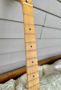 1996 Squier Pro Tone Stratocaster with Maple Fretboard Vintage Blonde—Excellent Condition!