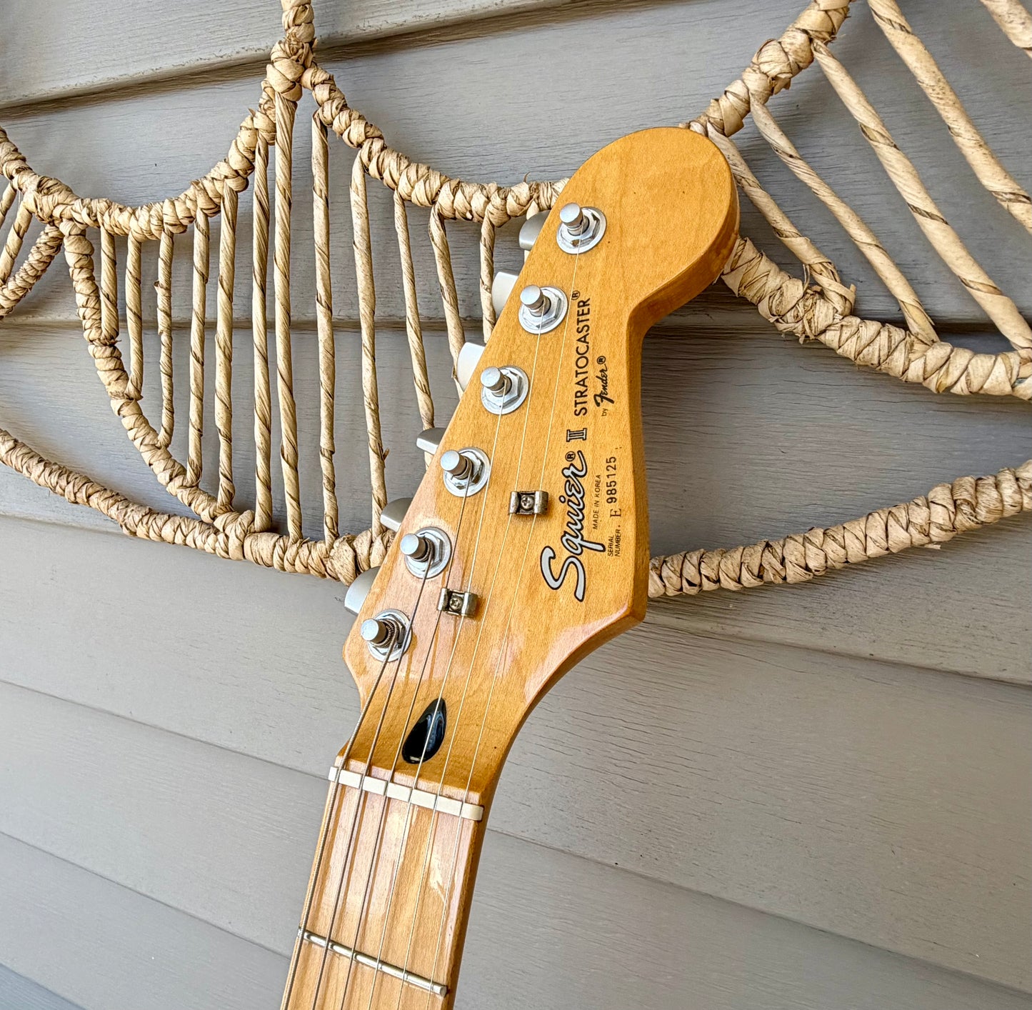 1989 Squier II Stratocaster MIK E9 Equipped with Proper Passive