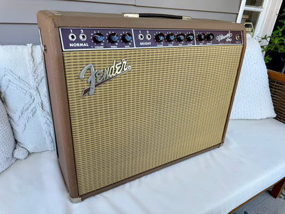 Fender '63 Vibroverb 2x10 40-Watt Reissue—G10 Alnico Golds! USA