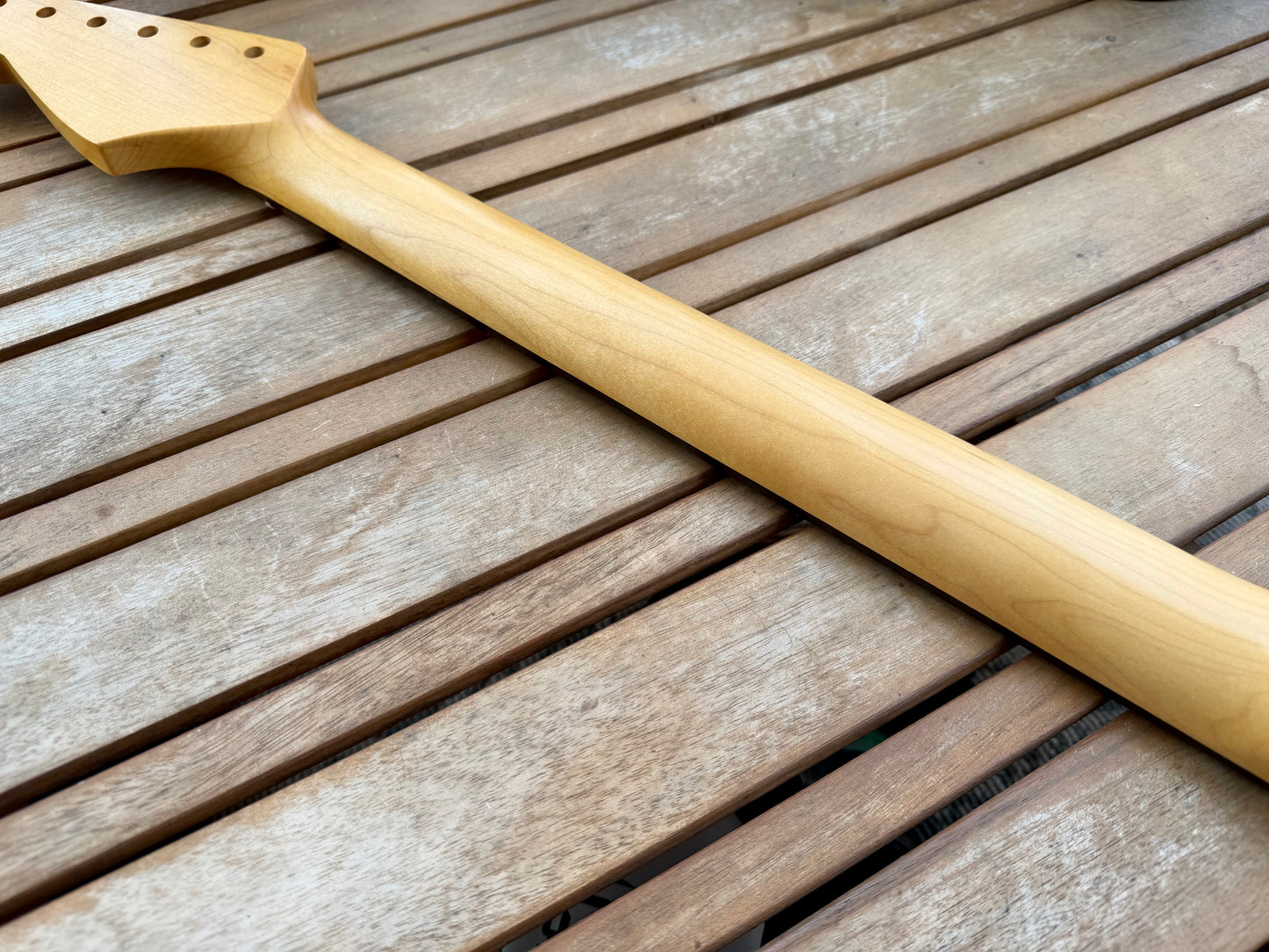 Proper Instruments 1-of-1 Nitro Stratocaster Replacement Neck – Tattooed & Lightly Roasted