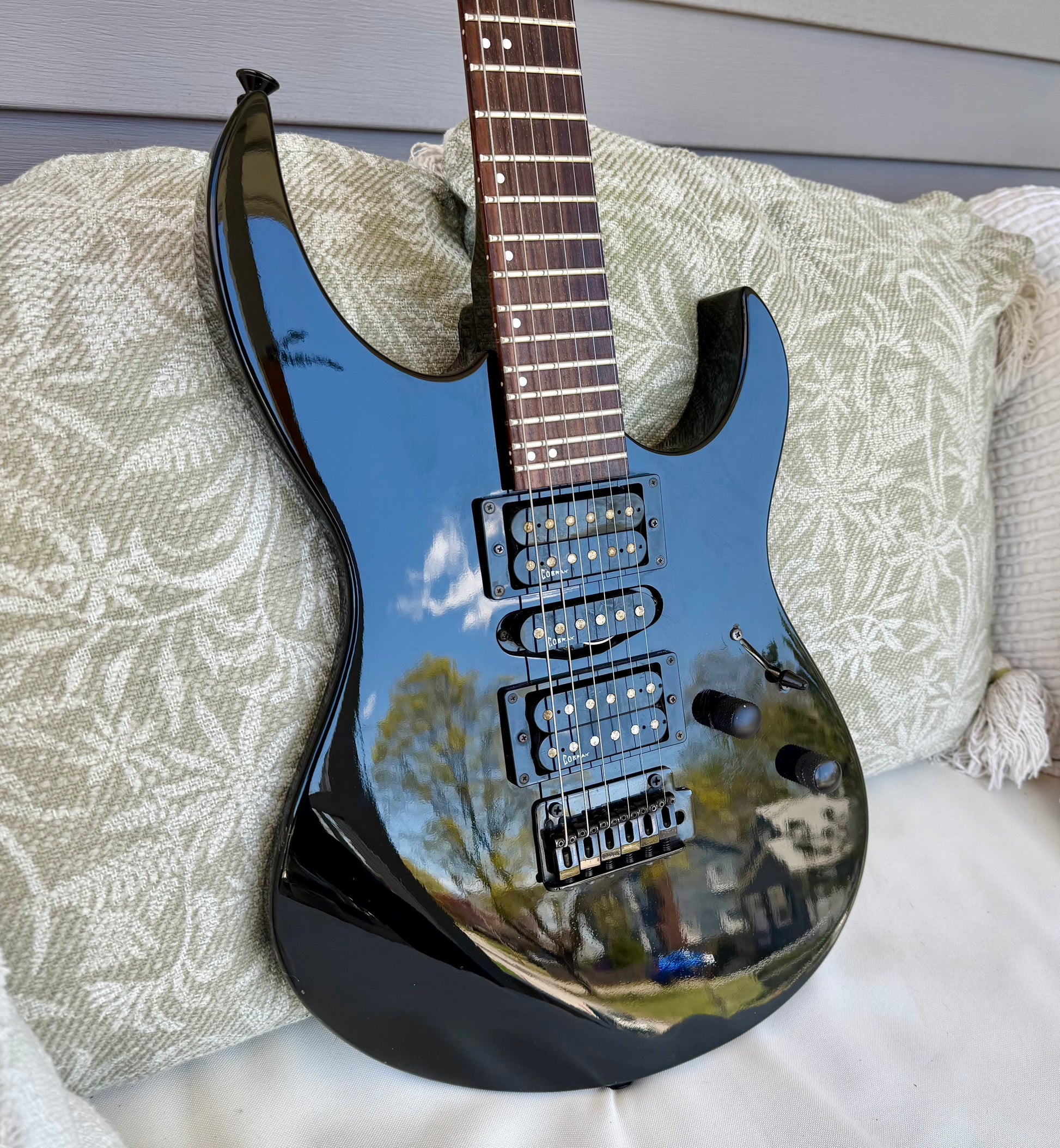 Cobran F-G1 Black Super Strat Made In Nippon, Japan—Rare!