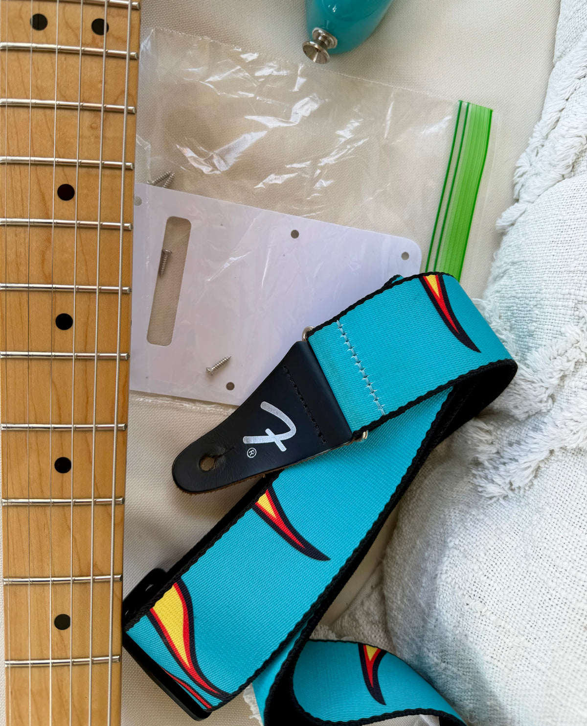 2019 Fender Tyler, the Creator Golf Wang Stratocaster - Original Accessories