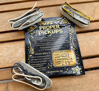 Proper Pickups "South of the Border" Handwound Stratocaster Pickup Set w/ Treble Bleed & PIO Capacitor—Parchment