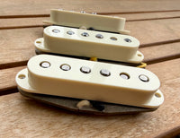 Proper Pickups "South of the Border" Handwound Stratocaster Pickup Set w/ Treble Bleed & PIO Capacitor—Vintage White