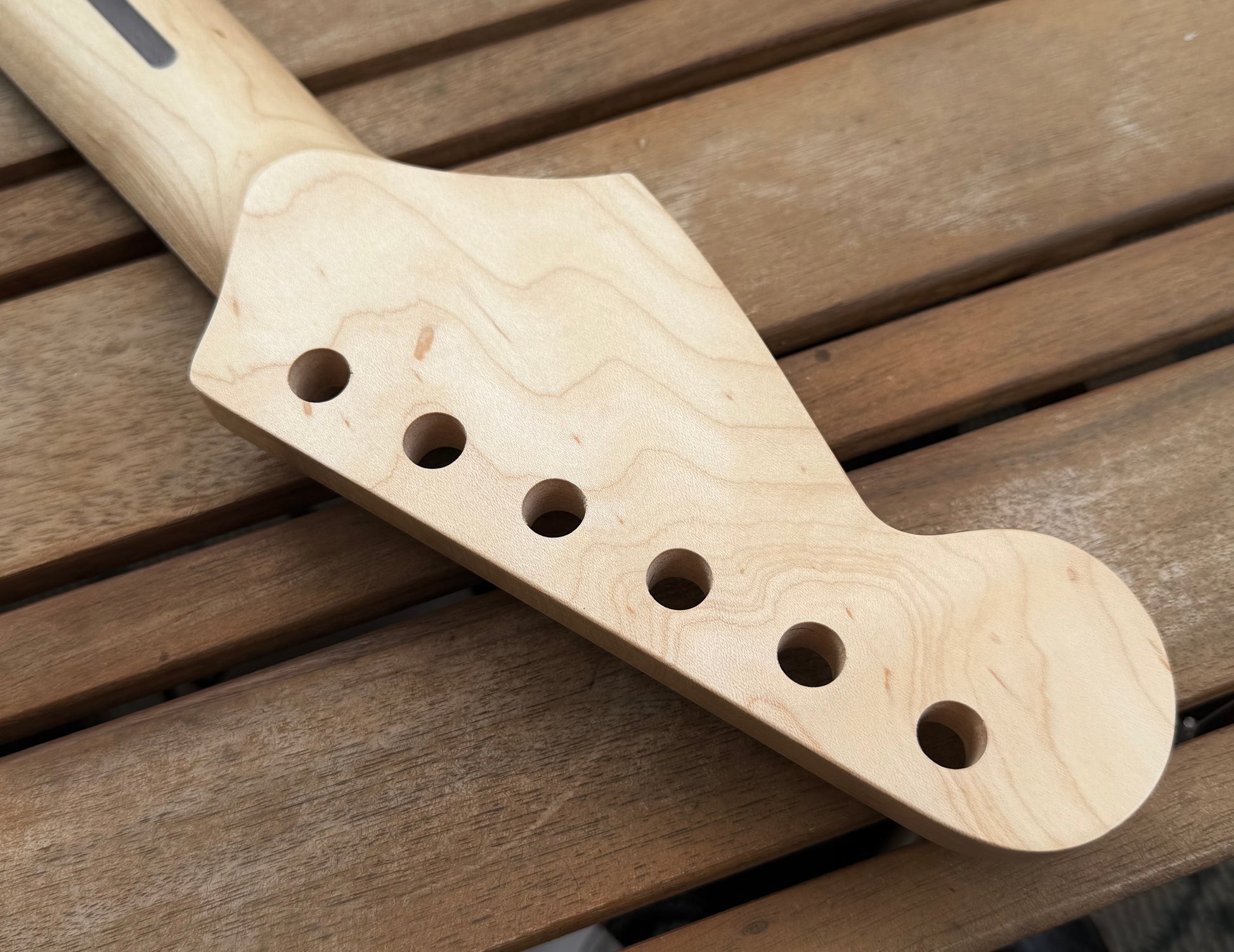 Proper Instruments 1-of-1 Nitro Stratocaster Replacement Neck – Natural/Rosewood