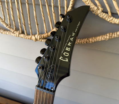 Cobran F-G1 Black Super Strat Made In Nippon, Japan—Rare!