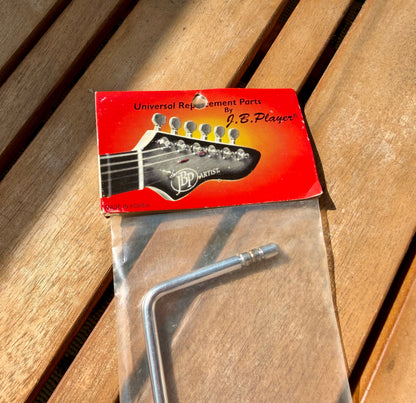 J.B. Player GTA-1 Snap-In Tremolo Arm, Chrome, MIK Vintage Whammy Bar—NOS!
