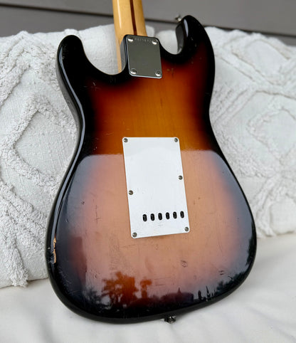 1983 Squier Bullet MIJ "SQ" Sunburst with Maple Neck—Boutique Pickups!