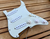 Proper Pickguards "The McCready"  Loaded Stratocaster Pickguard Equipped W/ Proper Passive—Eggshell 11-Hole