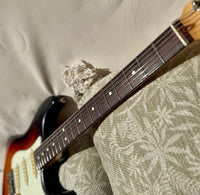 2006 Fender American Highway One Stratocaster Rosewood Fretboard, 3-Color Sunburst—7lbs