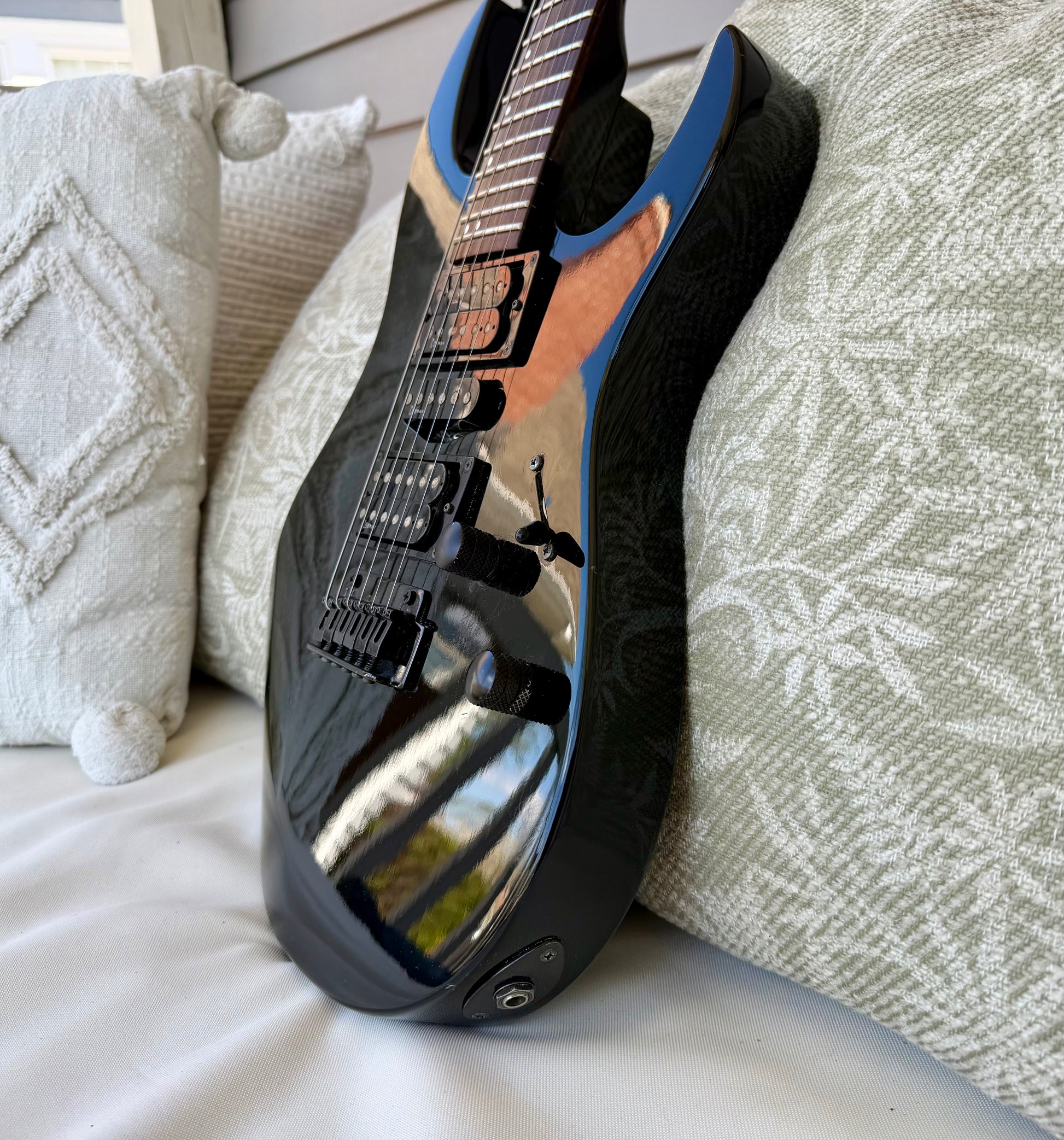 Cobran F-G1 Black Super Strat Made In Nippon, Japan—Rare!