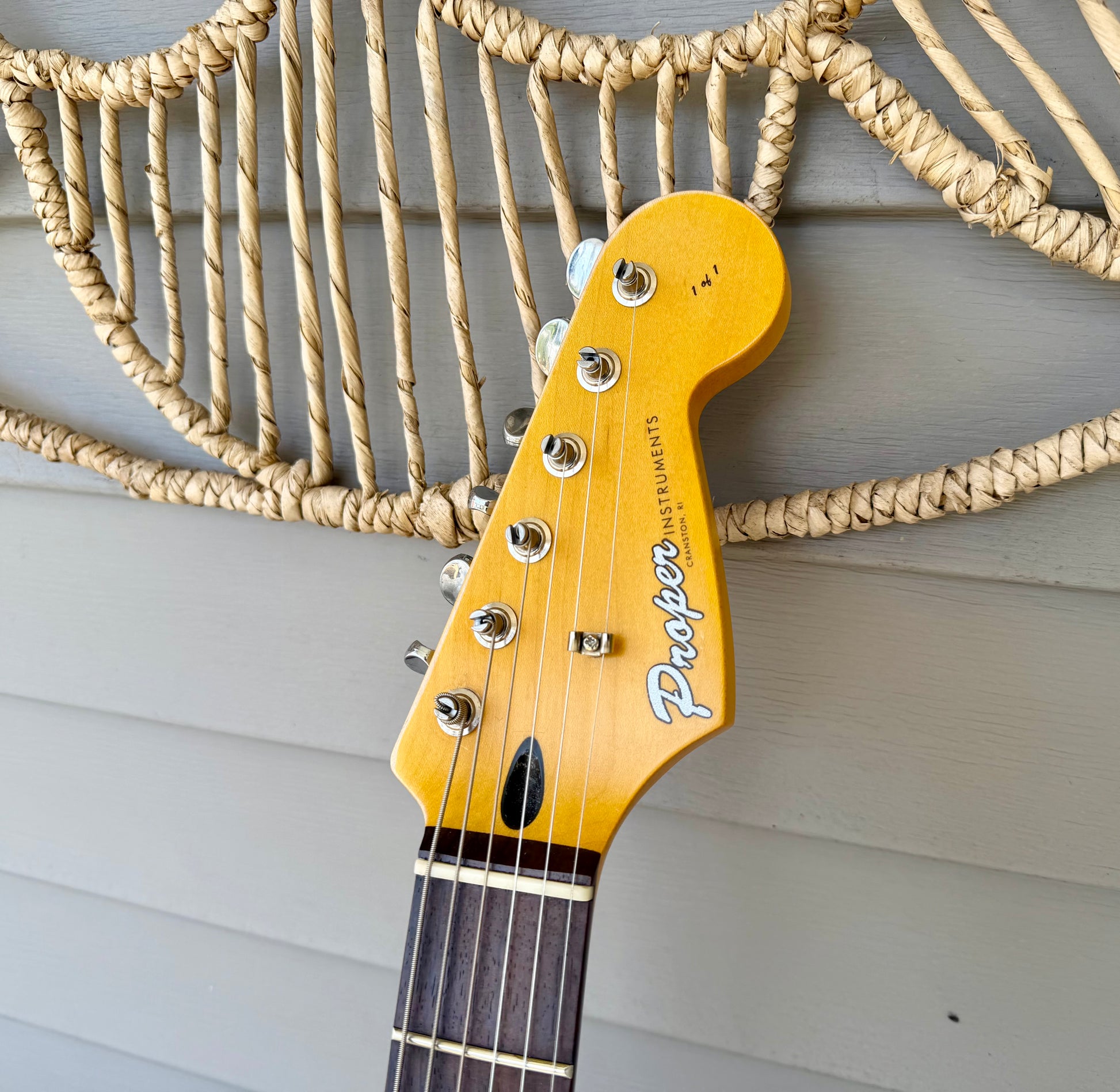Proper Instruments SFG 1-of-1 Ash Body Electric Guitar with Proper Passive