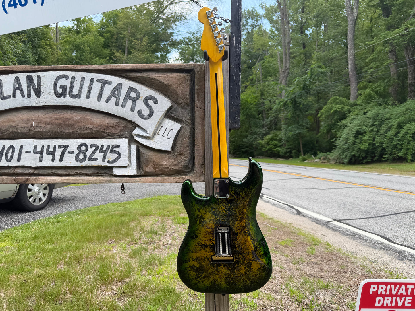 Proper Instruments Reptile 1-of-1 Electric Guitar Equipped with Proper Passive - 8lbs!