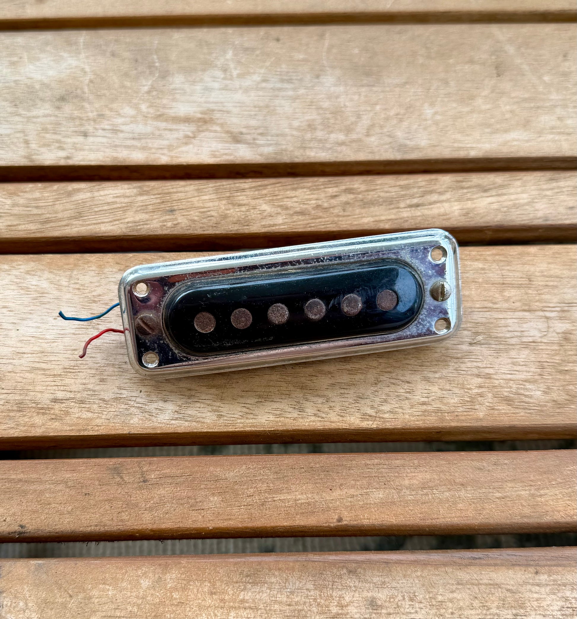 Vintage 1966 Hagstrom III Single Coil Middle Pickup—Free Shipping!