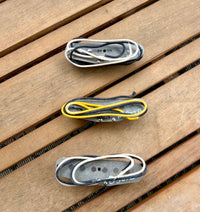 Proper Pickups "South of the Border" Handwound Stratocaster Pickup Set w/ Treble Bleed & PIO Capacitor—Black