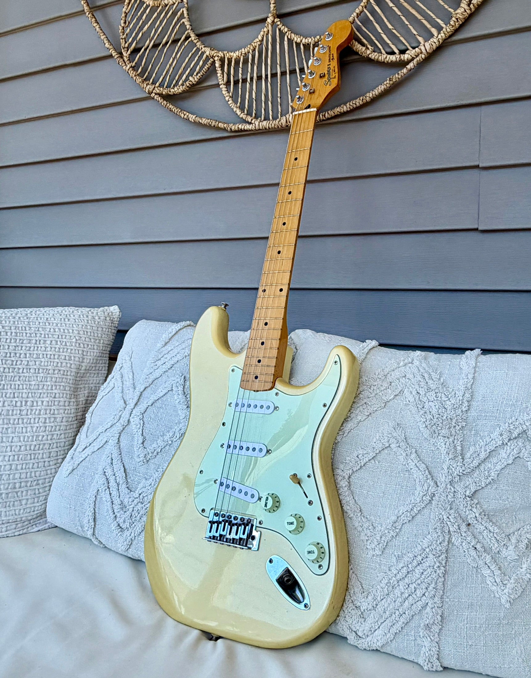 1989 Squier II Stratocaster MIK E9 Equipped with Proper Passive