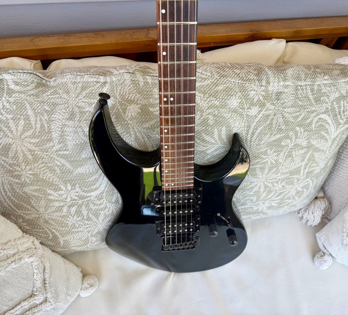 Cobran F-G1 Black Super Strat Made In Nippon, Japan—Rare!