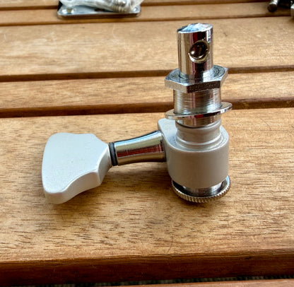 Genuine Sperzel USA Trim-Lok Locking Bass Tuner Chrome w/ Washer & Bushing OEM