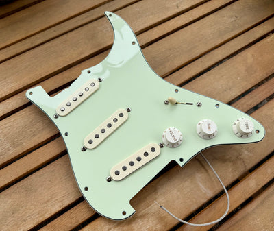 Proper Pickguards "South of the Border" Loaded Strat Pickguard—Mint Green