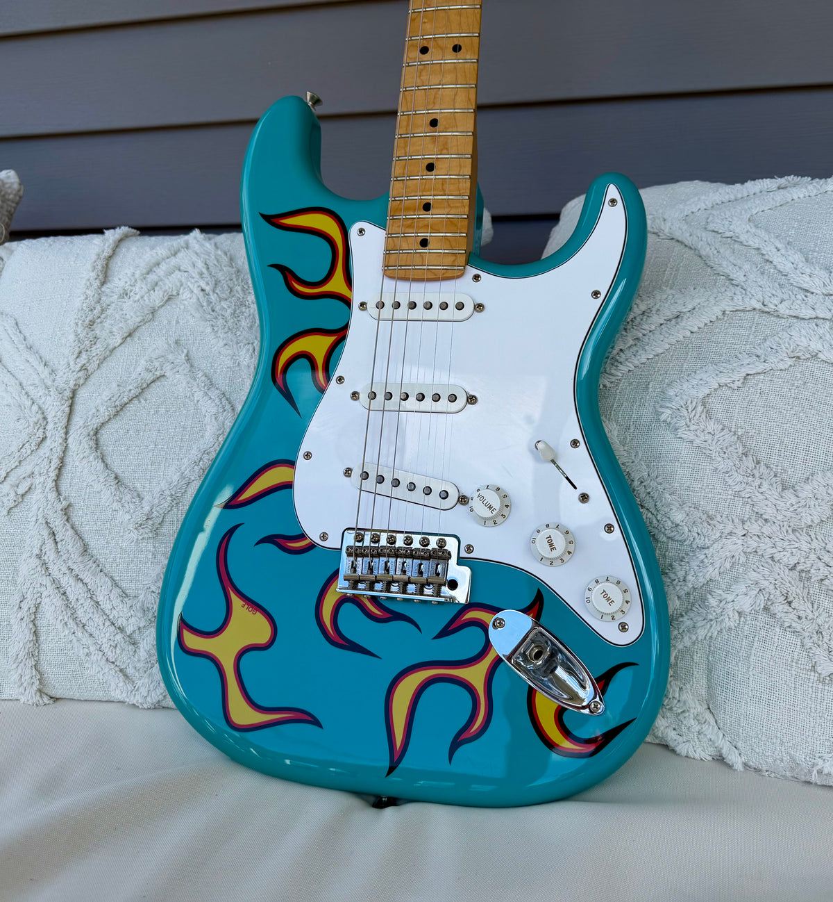 2019 Fender Tyler, the Creator Golf Wang Stratocaster - Original Accessories