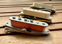 Proper Pickups "The McCready" Single Coil Stratocaster Pickup Set w/ Treble Bleed & PIO Capacitor—Vintage White
