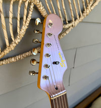 2015 Squier Classic Vibe '60s Stratocaster Burgundy Mist Metallic FSR—6.8lbs