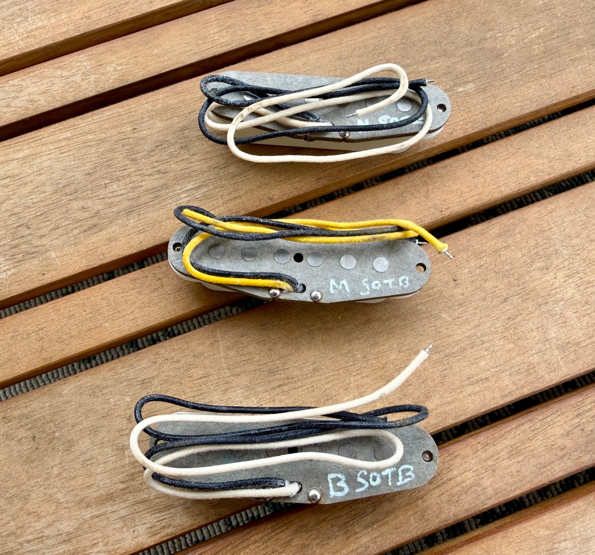 Proper Pickups South of the Border Strat Set - Parchment