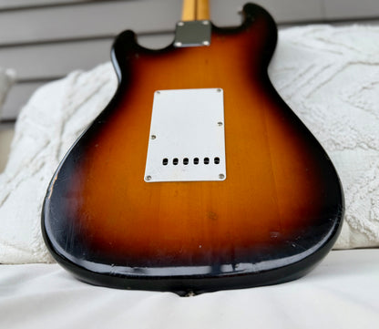1983 Squier Bullet MIJ "SQ" Sunburst with Maple Neck—Boutique Pickups!