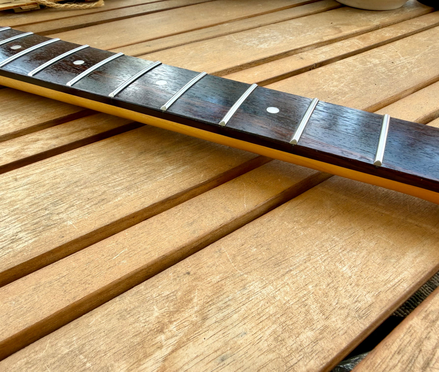 Proper Instruments 1-of-1 Nitro Stratocaster Replacement Neck – Tattooed & Lightly Roasted