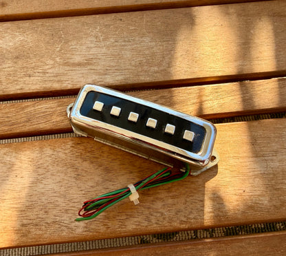 Vintage 1960s Teisco Kawai MIJ Square Pole Single Coil Guitar Pickup Chrome—Free Shipping!