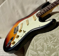 2006 Fender American Highway One Stratocaster Rosewood Fretboard, 3-Color Sunburst—7lbs