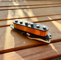 Proper Pickups "Proper Signatures" Handwound Single Coil Stratocaster Pickup Set w/ Treble Bleed & PIO Capacitor—Aged White