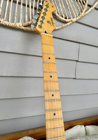 1996 Squier Pro Tone Stratocaster with Maple Fretboard Vintage Blonde—Excellent Condition!