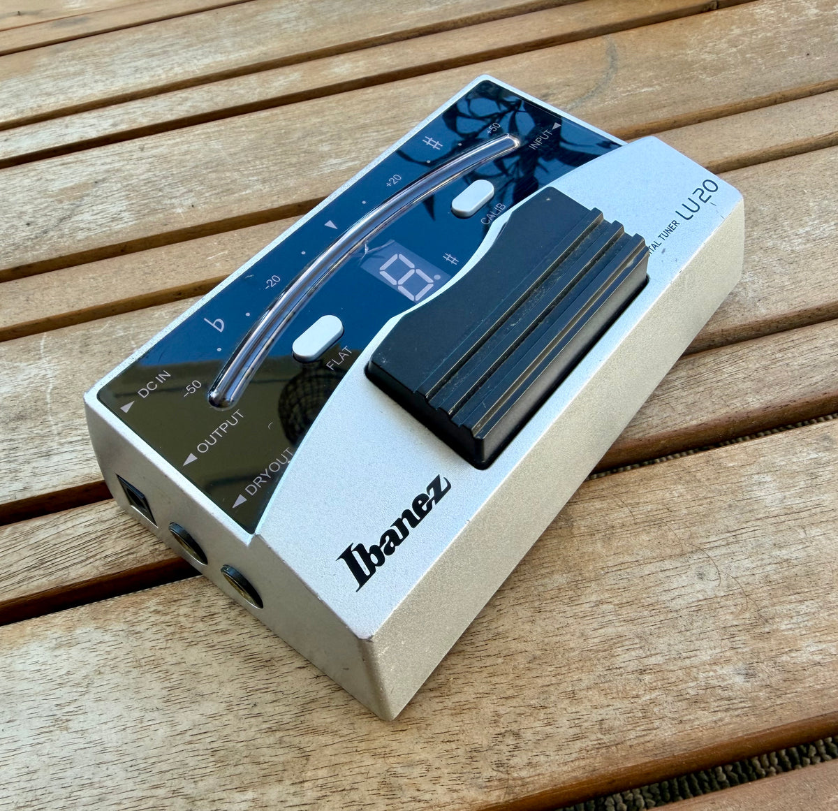 Used Ibanez LU20 Guitar Tuner Pedal—Good Condition!
