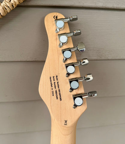 Rogue RR100 Rocketeer HSS—Wine Burst w/ Rosewood Fingerboard, Very Good Condition!