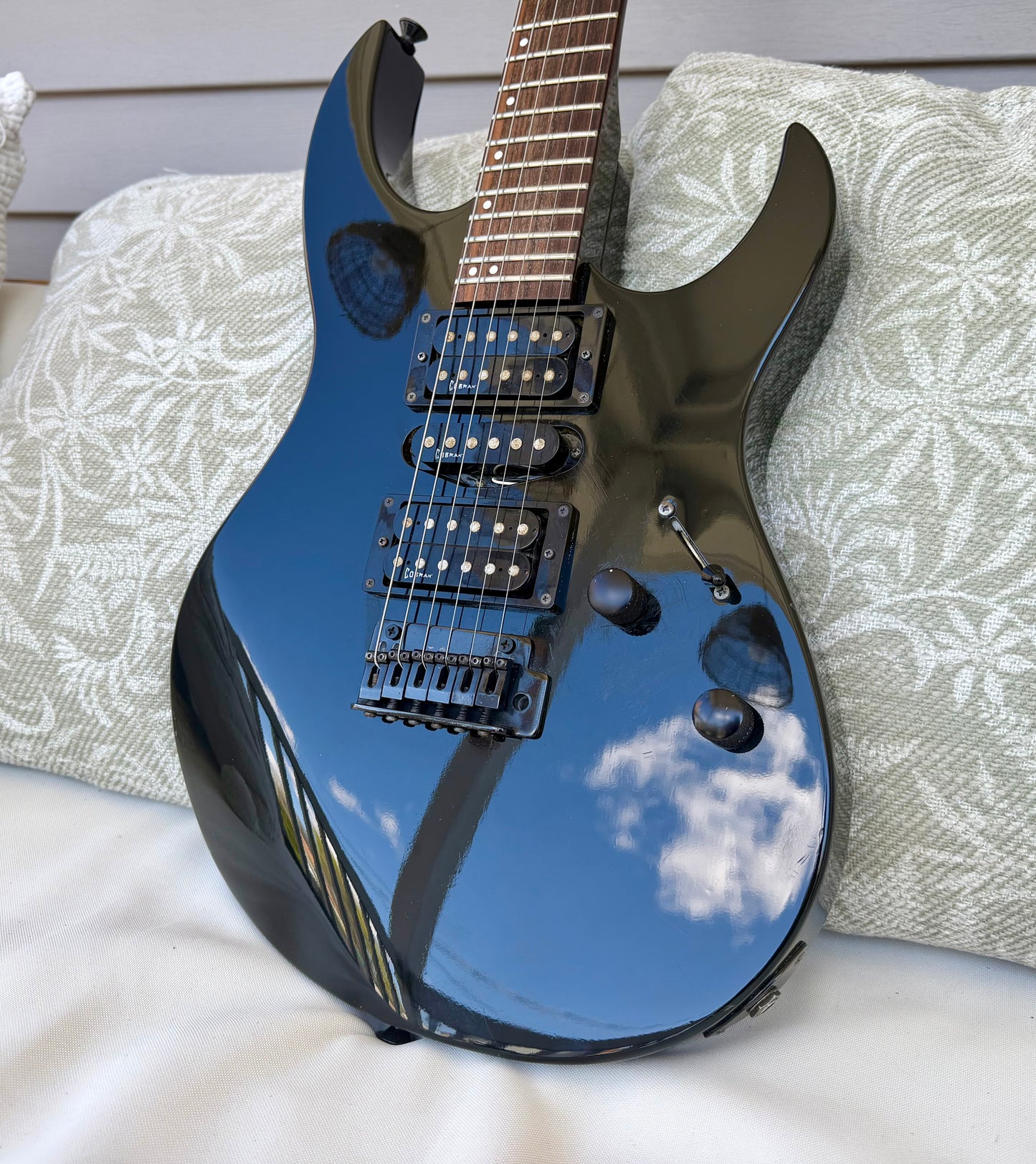 Cobran F-G1 Black Super Strat Made In Nippon, Japan—Rare!