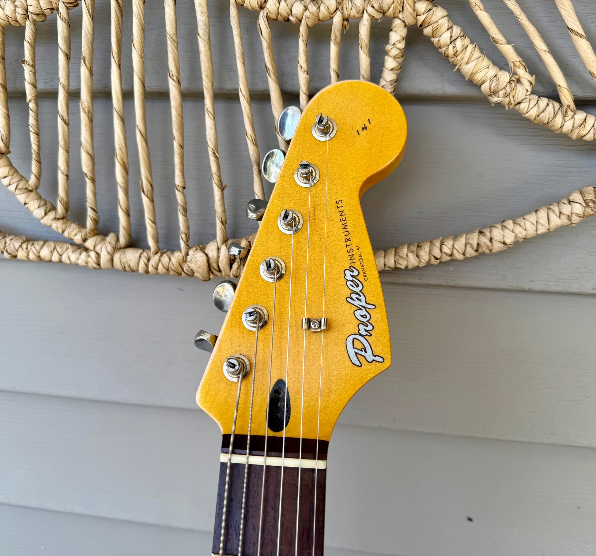 Proper Instruments SFG 1-of-1 Ash Body Electric Guitar with Proper Passive