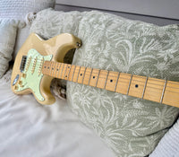 1996 Squier Pro Tone Stratocaster with Maple Fretboard Vintage Blonde—Excellent Condition!