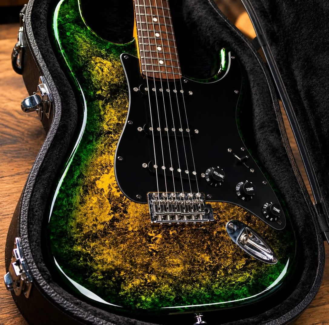 Proper Instruments Reptile 1-of-1 Electric Guitar Equipped with Proper Passive - 8lbs!